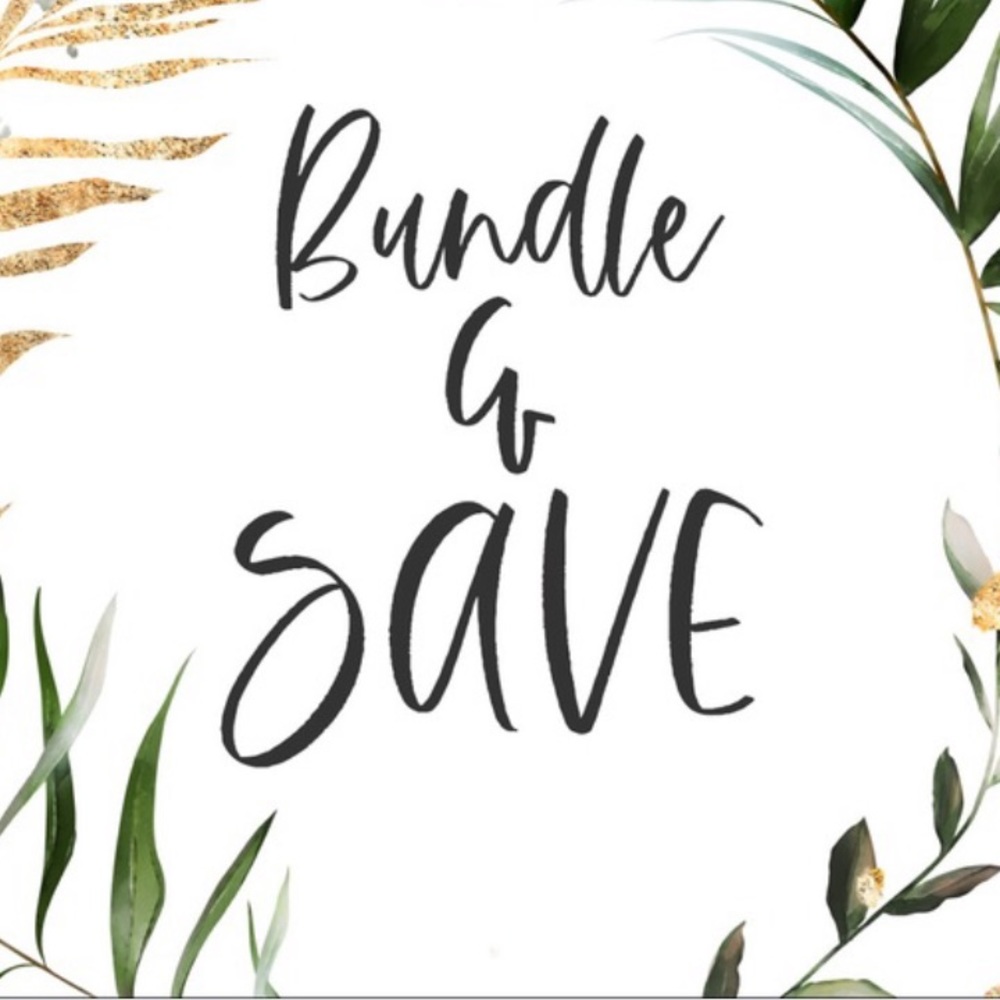 Bundle your purchases and save!